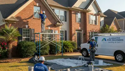 Painting contractors serving Birmingham, AL for interior and exterior home painting services
