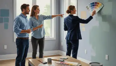 Birmingham, AL color consultation for home painting projects with expert paint color selection