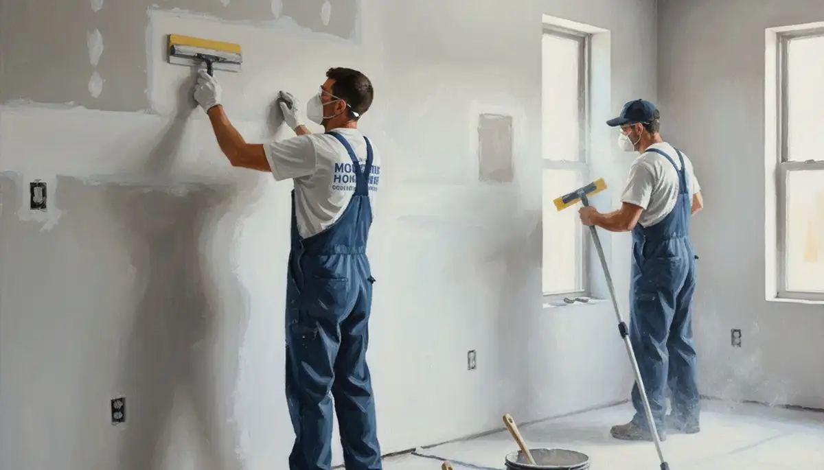 Drywall repair service in Birmingham, AL for cracks, holes, and water-damaged walls