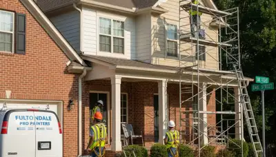 Painting company service area in Birmingham, AL for residential and commercial projects
