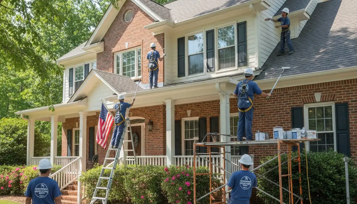 Painting contractor in Birmingham, AL serving residential and commercial painting services
