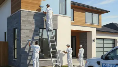 Professional house painting service in Birmingham, AL with durable exterior finishings