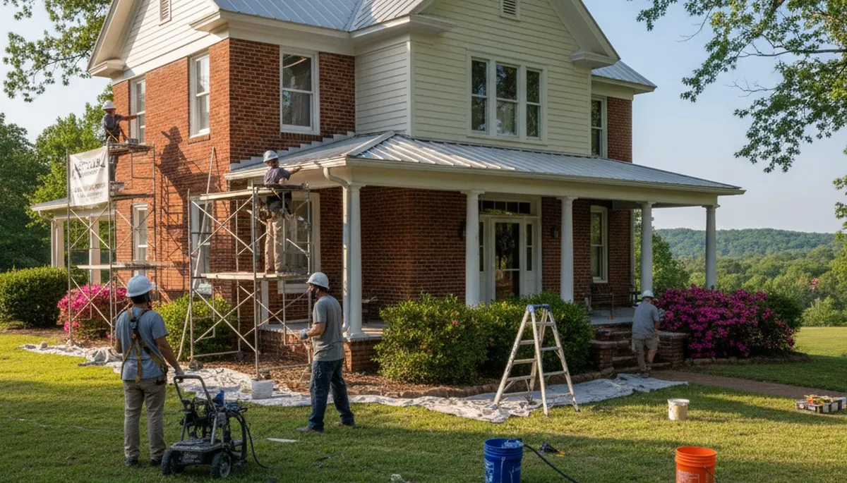 Painting contractors in Birmingham, AL providing professional interior and exterior painting services