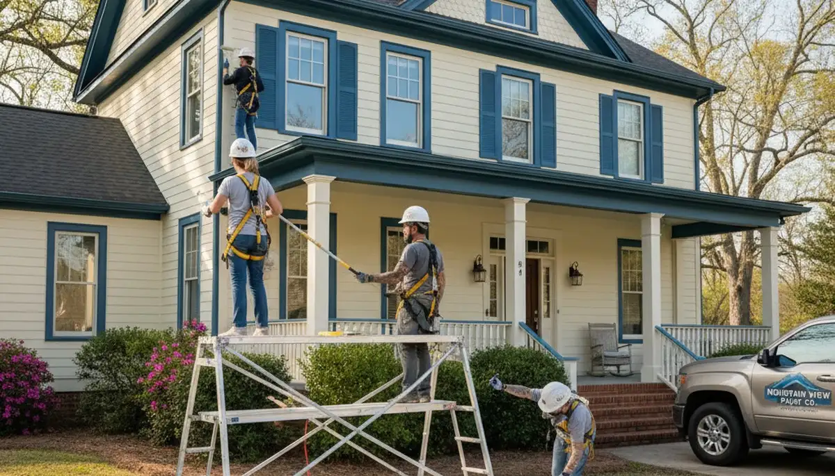 Painting contractor in Birmingham, AL providing professional interior and exterior painting services