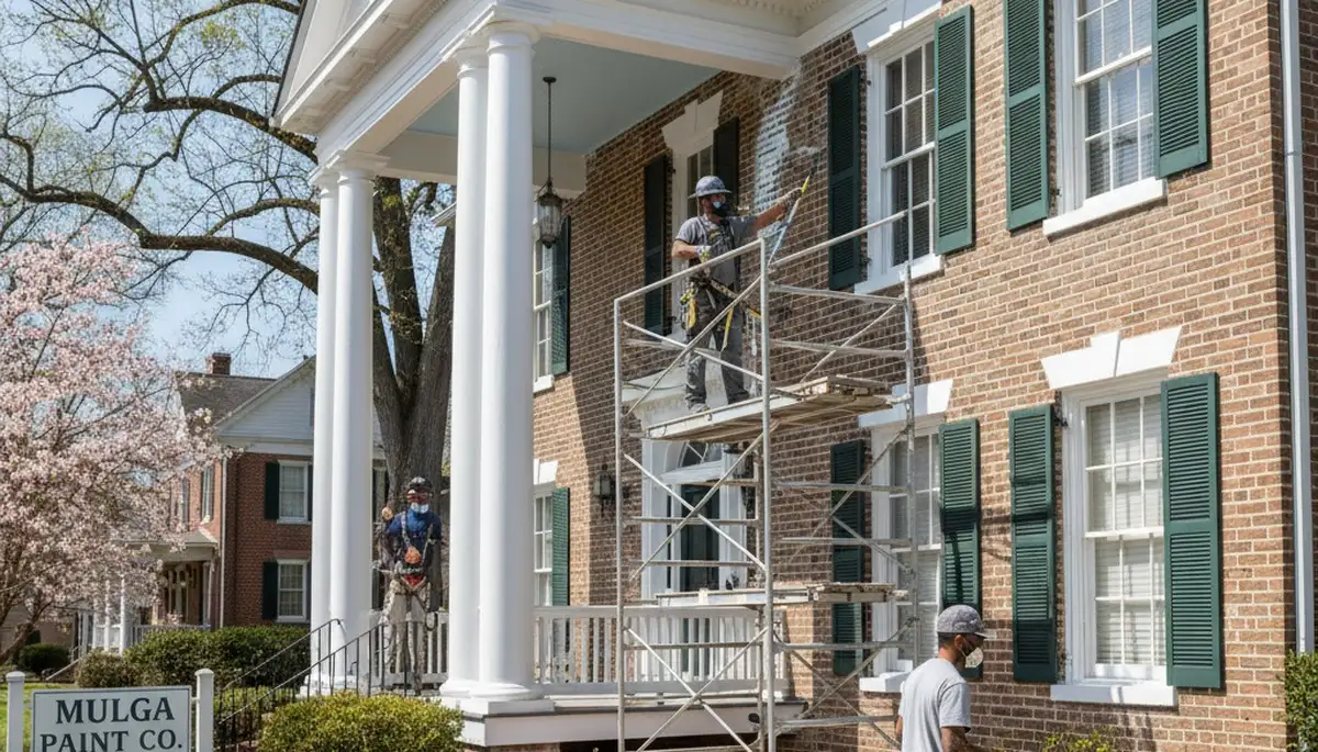 Painting contractor in Birmingham, AL providing professional interior and exterior painting services