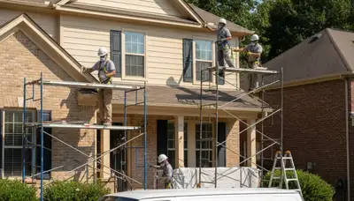 Painting contractor team serving Birmingham, AL for professional interior and exterior house painting