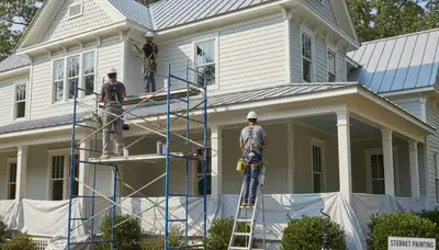 Painting contractor in Birmingham, AL providing professional interior and exterior painting services