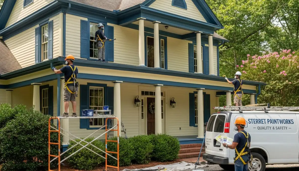 Painting contractor in Birmingham, AL providing professional interior and exterior painting services
