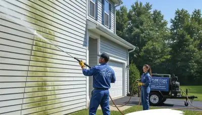 Vinyl siding pressure cleaning in Birmingham, AL by Birmingham Paint Pros