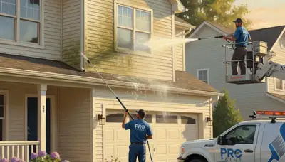 Vinyl siding pressure cleaning for Birmingham, AL homes by Birmingham Paint Pros