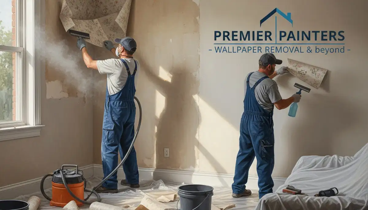 Birmingham, AL wallpaper removal for smooth, paint-ready walls by Birmingham Paint Pros